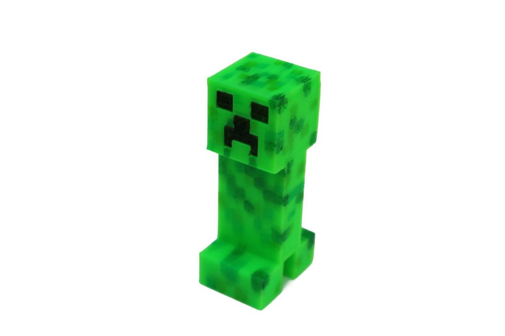 In Kinvert's 3D Printing class one of the most popular things to make is a Creeper