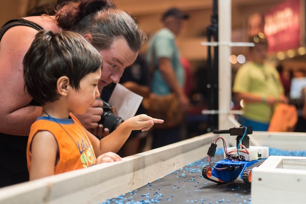 Army Tank Laser Tag was another Kinvert Mentor student creation for Maker Faire Detroit