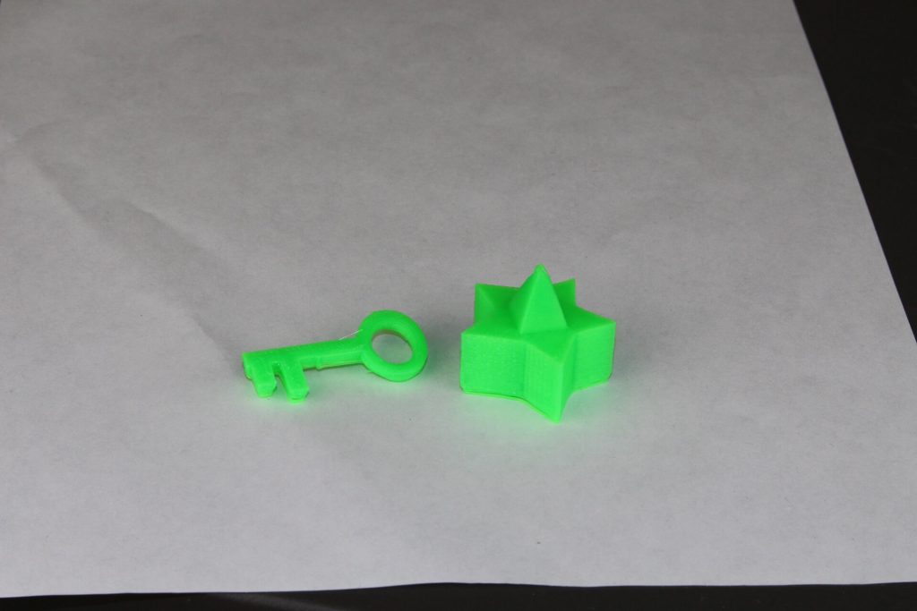 More student designs such as this key