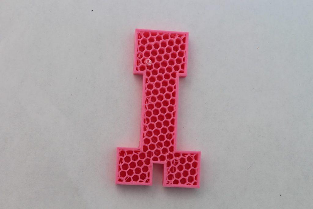 3d printed creeper with infill