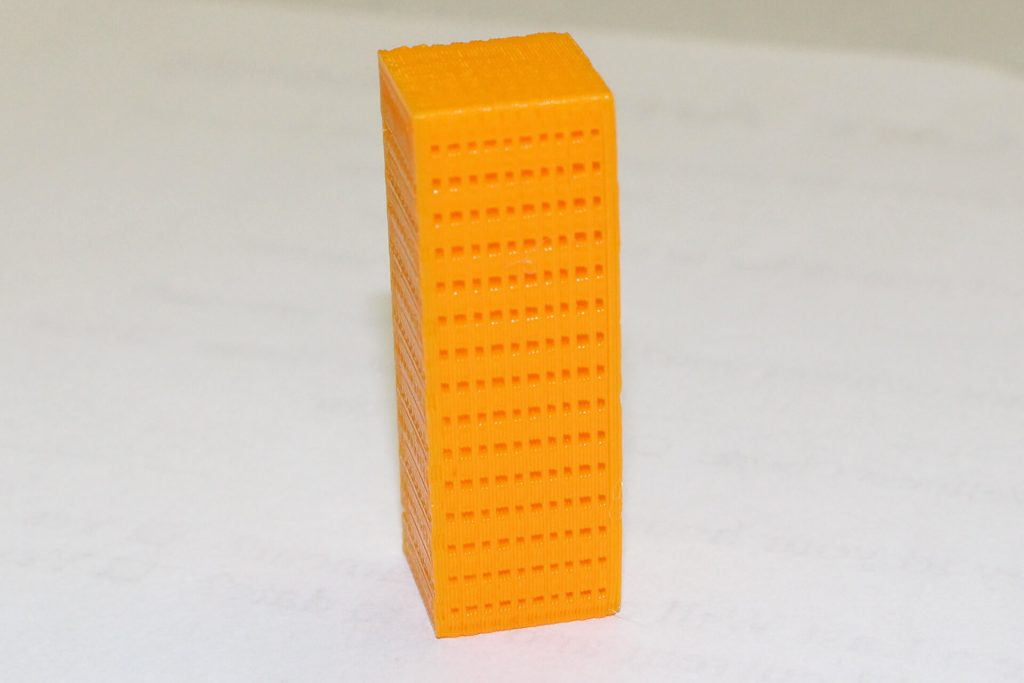 3D Printed Skyscraper made in Kinvert 3D Printing Class STEM