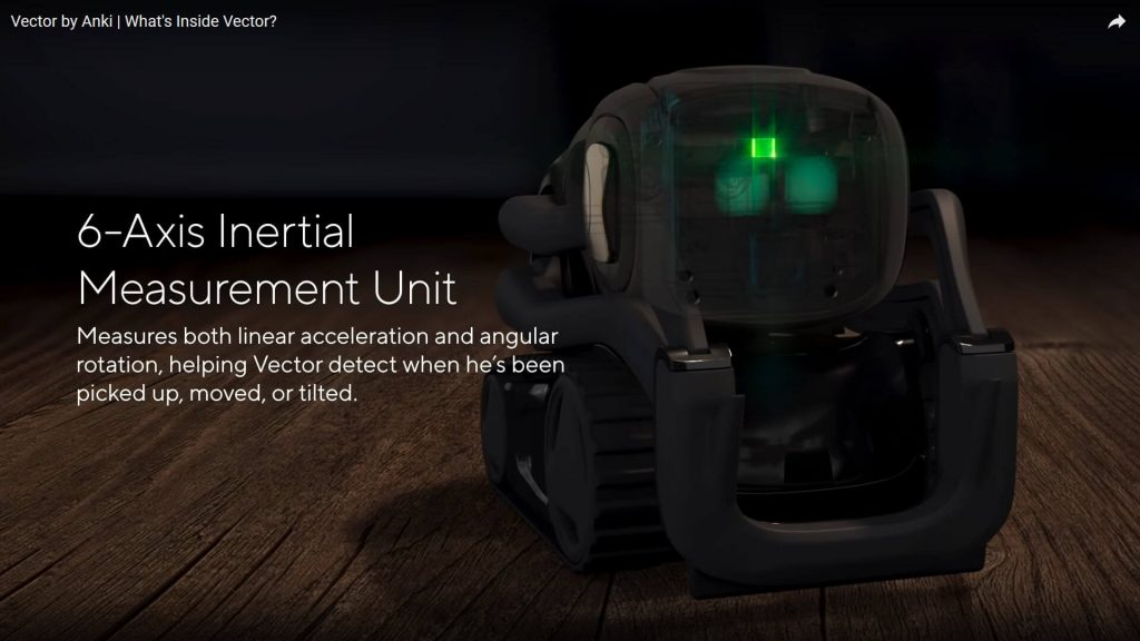 6 axis IMU will add incredible features to the Anki Vector Python SDK I can't wait to get our students hands on all this data