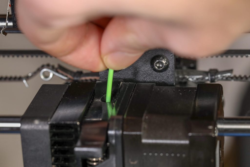 How to fix an extruder with stuck filament 3D Printer repair Kinvert
