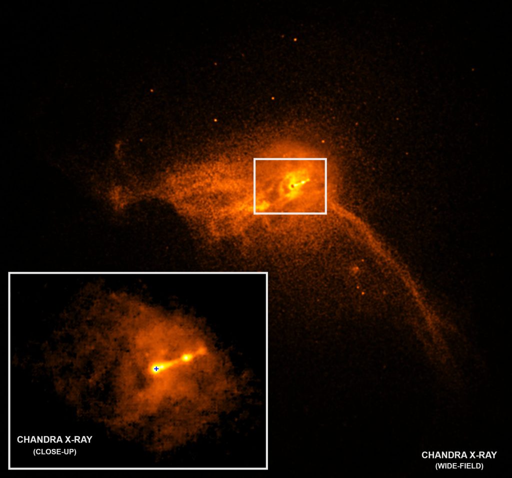 first black hole picture nasa chandra x-ray observatory