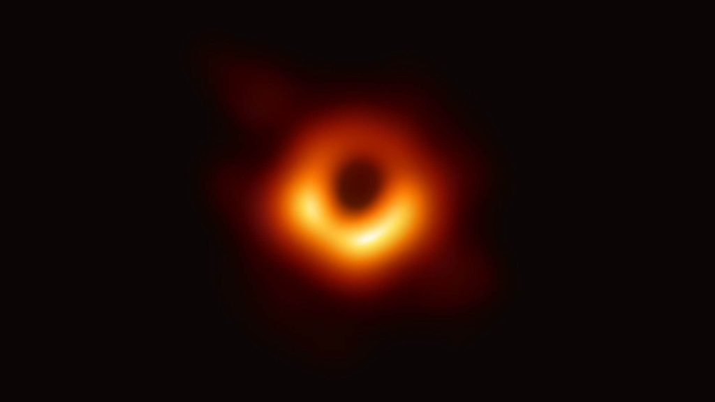 First black hole picture ever taken by event horizon telescope shows event horizon and accretion disk